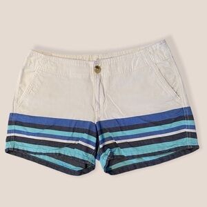 COLUMBIA Striped Cotton Shorts